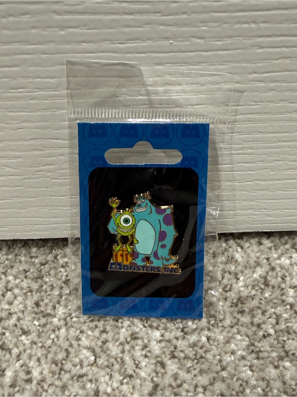 Japan Disney Mike & Sulley Monsters Inc pin NEW!